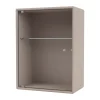 Montana Ripple wandkastje 35,4x46,8x20 cm, Mushroom< Kasten & Vitrines
