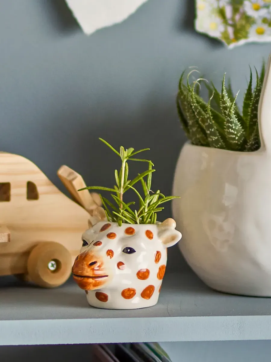 Bloomingville Roam vaas, Giraffe< Kinderkamer Interieuraccessoires|Kinderkamer Interieuraccessoires