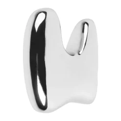 Broste Copenhagen Roberta haak 10x7 cm, Silver finish< Haken & Hangers