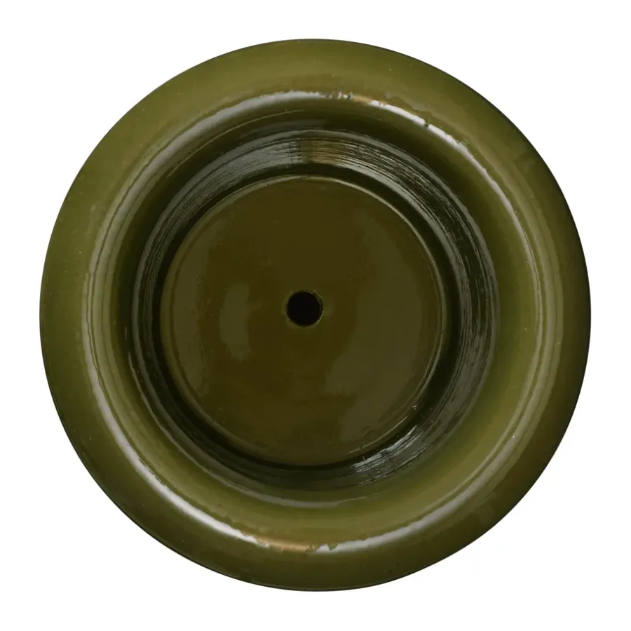 Ferm Living Rollo pot Ø31x36 cm, Moss Green< Bloempotten