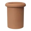 Ferm Living Rollo pot Ø31x36 cm, Terracotta< Bloempotten