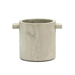 Serax Rond bloempot Ø15 cm, Natuur< Bloempotten