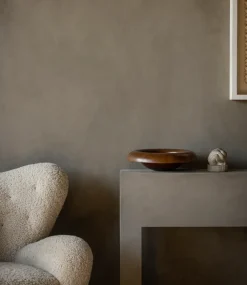 Audo Copenhagen Rond schaal Ø42 cm, Beukenhout< Decoratieve Schalen