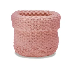 Etol Design Rope opbergmand, Dusty pink< Opbergmanden