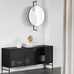 Kristina Dam Studio Rotating spiegel, beige, full size< Wandspiegels