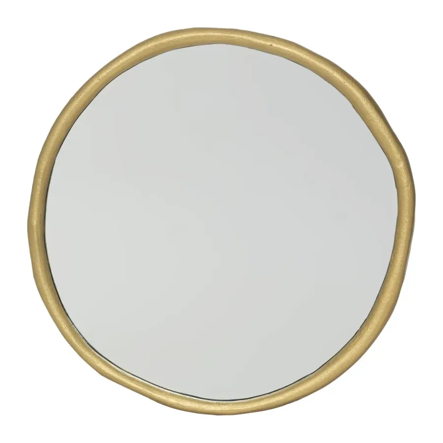 URBAN NATURE CULTURE Rox spiegel Ø60 cm, Gold< Wandspiegels