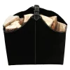 Ørskov brandhout-houder suede, zwart< Opbergmanden