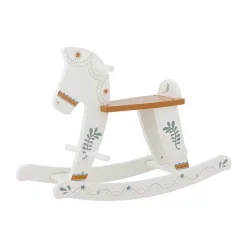 Bloomingville Ruddy hobbelpaard, White< Kinderkamer Interieuraccessoires|Kinderkamer Interieuraccessoires