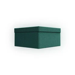Rug Solid organizer 30x15x30 cm, Jade< Dozen & Boxen