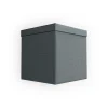 Rug Solid organizer 30x30x30 cm, Grey< Dozen & Boxen