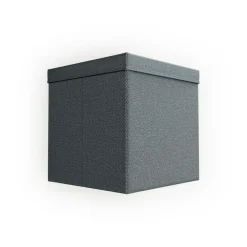 Rug Solid organizer 30x30x30 cm, Grey< Dozen & Boxen
