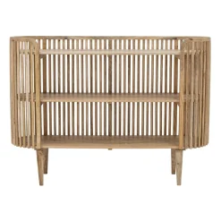 Bloomingville Sali boekenkast 152,5x44,5x105 cm, Mangohout< Planken & Planksystemen