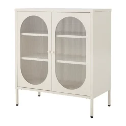 Bloomingville Salvo kast 80x40x90 cm, Nature, metall< Kasten & Vitrines
