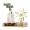 Bloomingville Sanga dienblad met decoratieobjecten, 6-delig, Goud< Decoratieve Accessoires|Kerstdecoraties