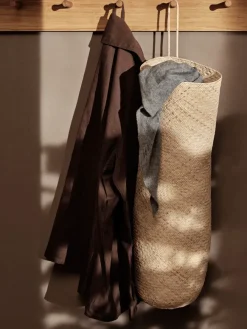 Ferm Living Sato long basket mand, Natural< Opbergmanden