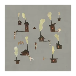 Fine Little Day Sauna poster, 50x50 cm< Posters