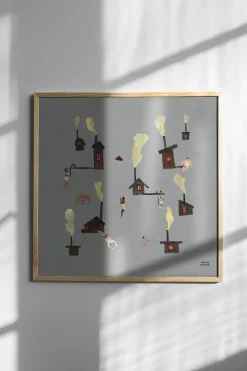 Fine Little Day Sauna poster, 50x50 cm< Posters