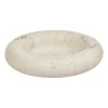OYOY Savi marmer kaarsenhouder Ø13,8 cm, Offwhite< Kandelaars