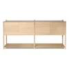 Gejst Sceene bookcase H, Licht eikenhout< Ladekasten & Dressoirs