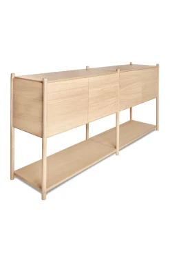 Gejst Sceene bookcase H, Licht eikenhout< Ladekasten & Dressoirs