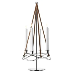 Georg Jensen Season extension voor kaarsenhouder, glanzend< Adventskandelaars & -Kaarsen