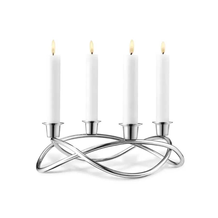Georg Jensen Season kandelaar Ø26 cm, glanzend< Adventskandelaars & -Kaarsen