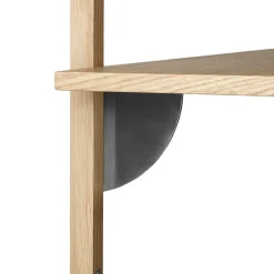Ferm Living Sector plank L/S, Eiken-zwart< Planken & Planksystemen