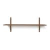 Ferm Living Sector plank L/S, Smoked Oak, brass< Planken & Planksystemen