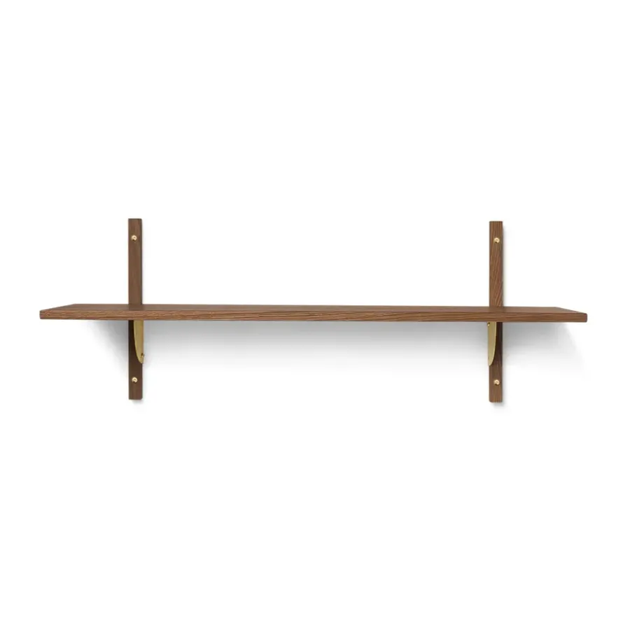Ferm Living Sector plank L/S, Smoked Oak, brass< Planken & Planksystemen