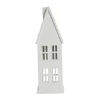 Lene Bjerre Seholia decoratiehuisje 28 cm, White< Kerstdecoraties