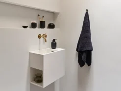 Zone Denmark Sensu toiletborstel Ø11,8x41 cm, Black< Toiletborstels