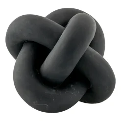 Lene Bjerre Serafina decoratie knoop 13 cm, Black< Decoratieve Accessoires