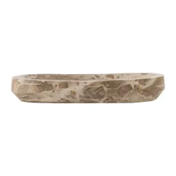 Bloomingville Shao dienblad marmer 24,5x12,5 cm, Natuur< Decoratieve Accessoires|Decoratieve Dienbladen