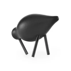 Normann Copenhagen Shorebird zwart, klein< Houten Beelden