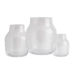 Muuto Silent vaas Ø20 cm, Clear< Vazen
