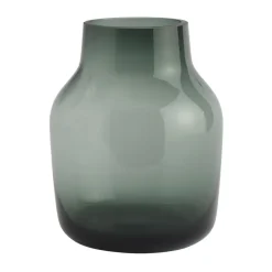 Muuto Silent vaas Ø15 cm, Dark Green< Vazen