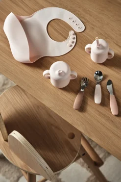 Scandi Living Silly slabbetje siliconen 2-pack, Blush-lemon< Kinderkamer Interieuraccessoires|Kinderkamer Interieuraccessoires