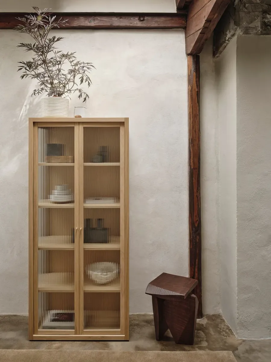 Ferm Living Silva Piece decoratie, Dark stained mango wood< Decoratieve Accessoires
