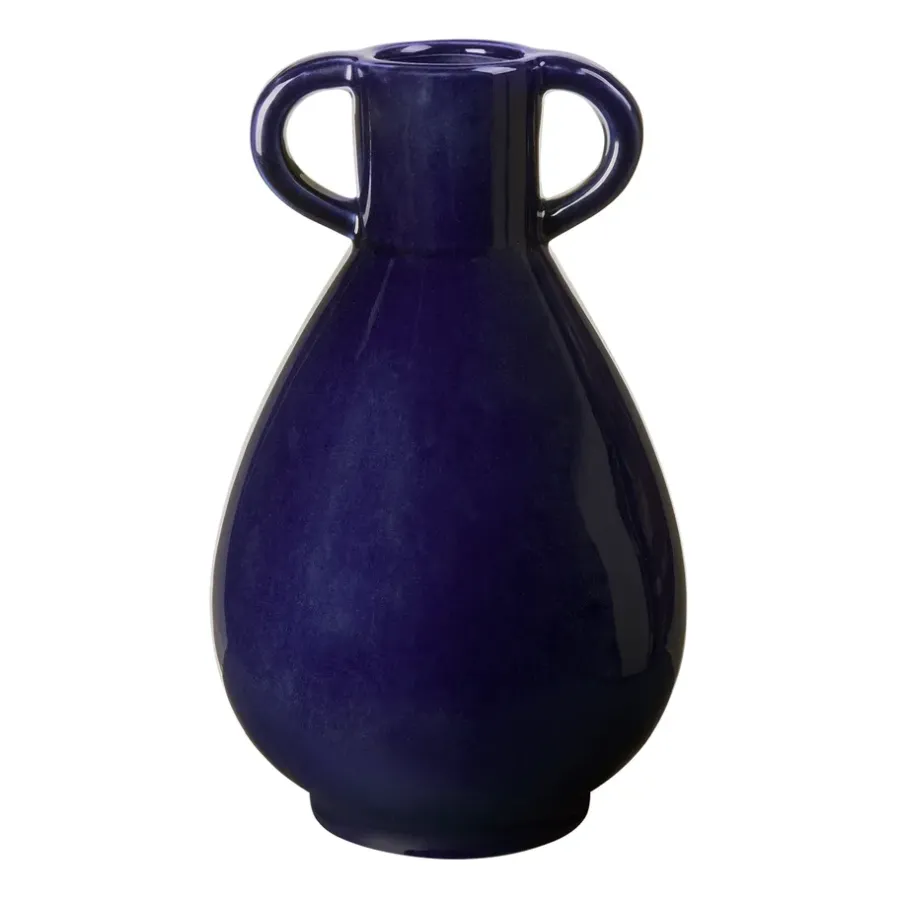 Broste Copenhagen Simi vaas 29 cm, Deep cobolt blue< Vazen