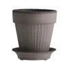 Bergs Potter Simona pot Ø18 cm, Grijs< Bloempotten