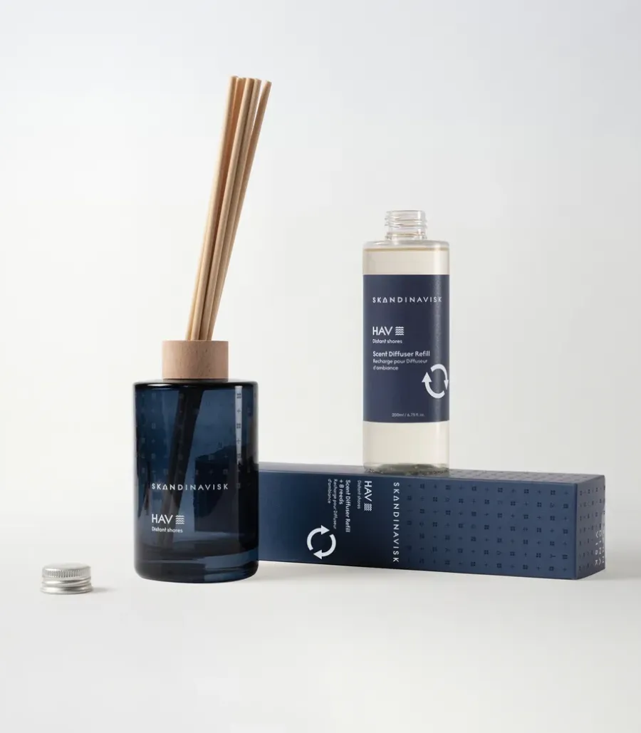 Skandinavisk refill voor geurstokjes 200 ml, Hav< Geurkaarsen & Aroma Diffusers