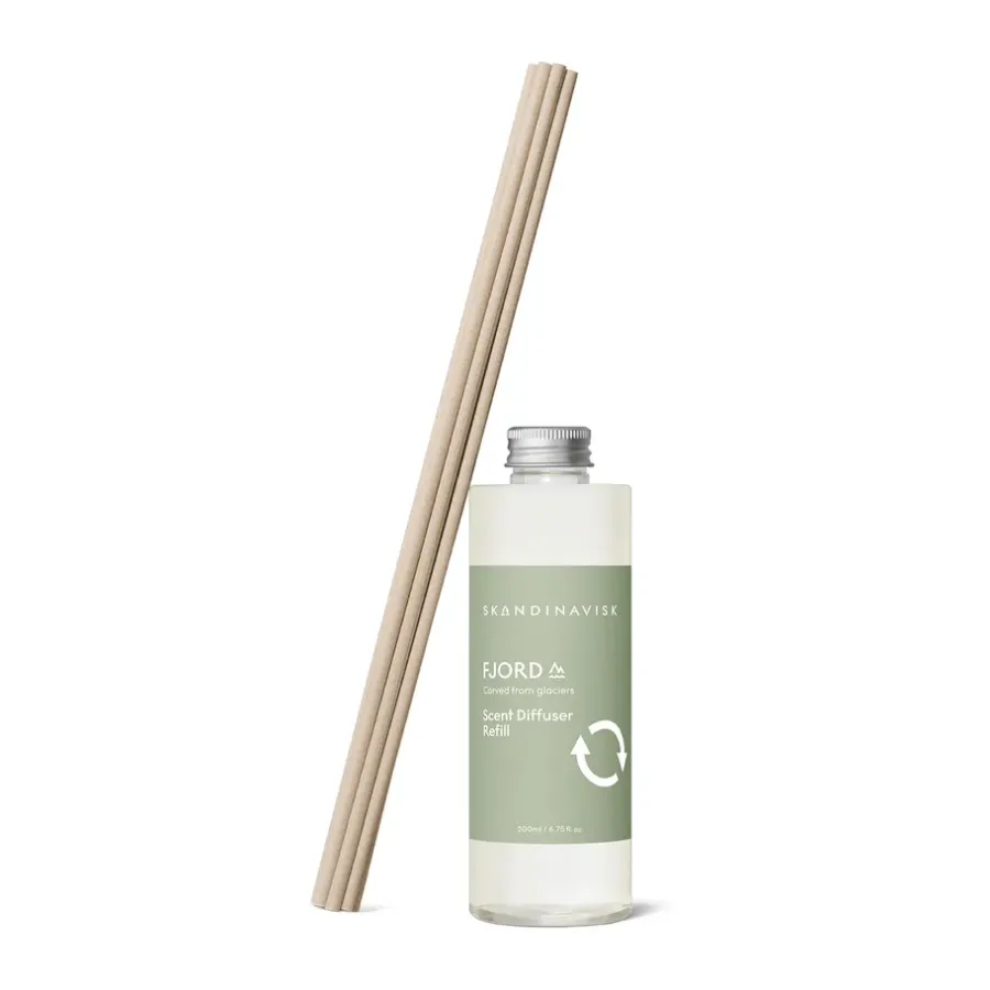 Skandinavisk refill voor geurstokjes 200 ml, Fjord< Geurkaarsen & Aroma Diffusers