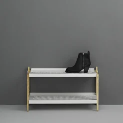 Normann Copenhagen Sko schoenenplank, wit< Schoenenrekken