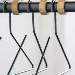 LIND DNA Slim kledinghanger, black< Haken & Hangers|Kapstokken & Hangrekken