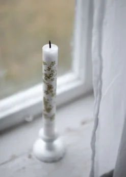 Wik & Walsøe Slåpeblom kaars 2-pack, Groen< Kaarsen