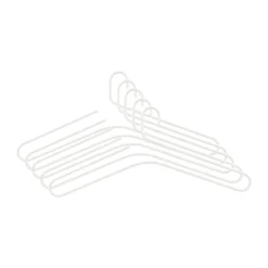 Scandi Living Smooth kledinghanger 5-pack, White< Kapstokken & Hangrekken|Haken & Hangers