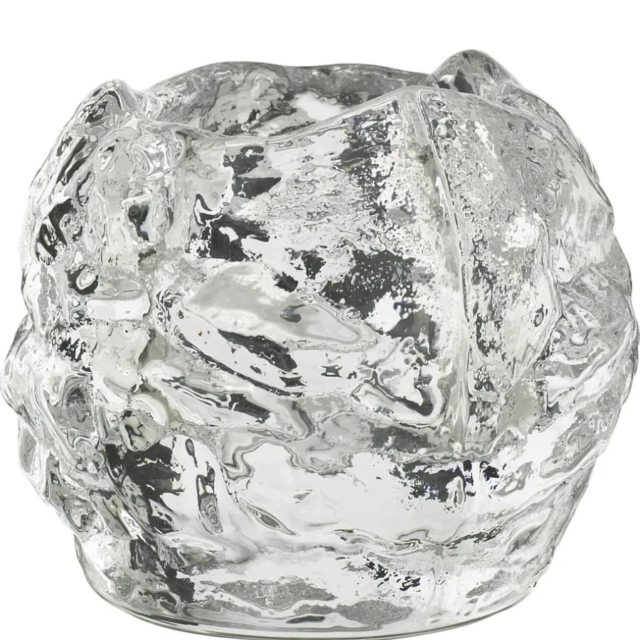 Kosta Boda Snowball theelicht houder, small< Kaarsenhouders & Kaarsenborden