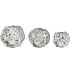 Kosta Boda Snowball waxinelichthouder 3-pack, 3-pack< Kaarsenhouders & Kaarsenborden