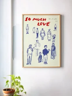 Paper Collective So Much Love poster, 50x70 cm< Posters
