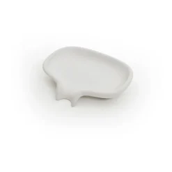 Bosign Soap Saver Flow zeepbakje met afdruipfunctie beton, Wit< Zeepdispensers & Zeepschaaltjes